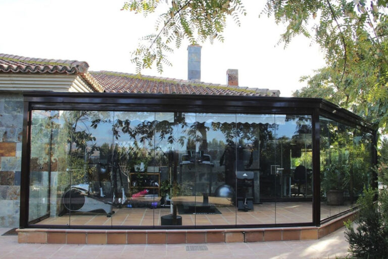 cortinas cristal La Moraleja